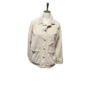Rowan Abbot Cord Chore Jacket Cream/Durango Dust Corduroy 100% Cotton Medium